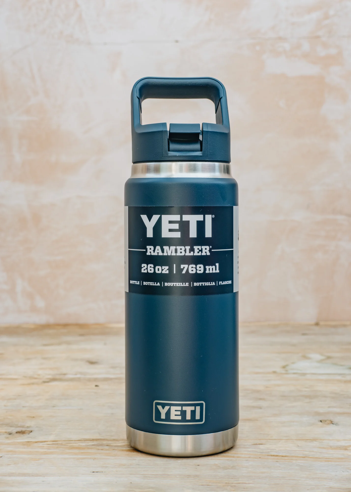 Rambler Straw Bottle 26oz in Navy