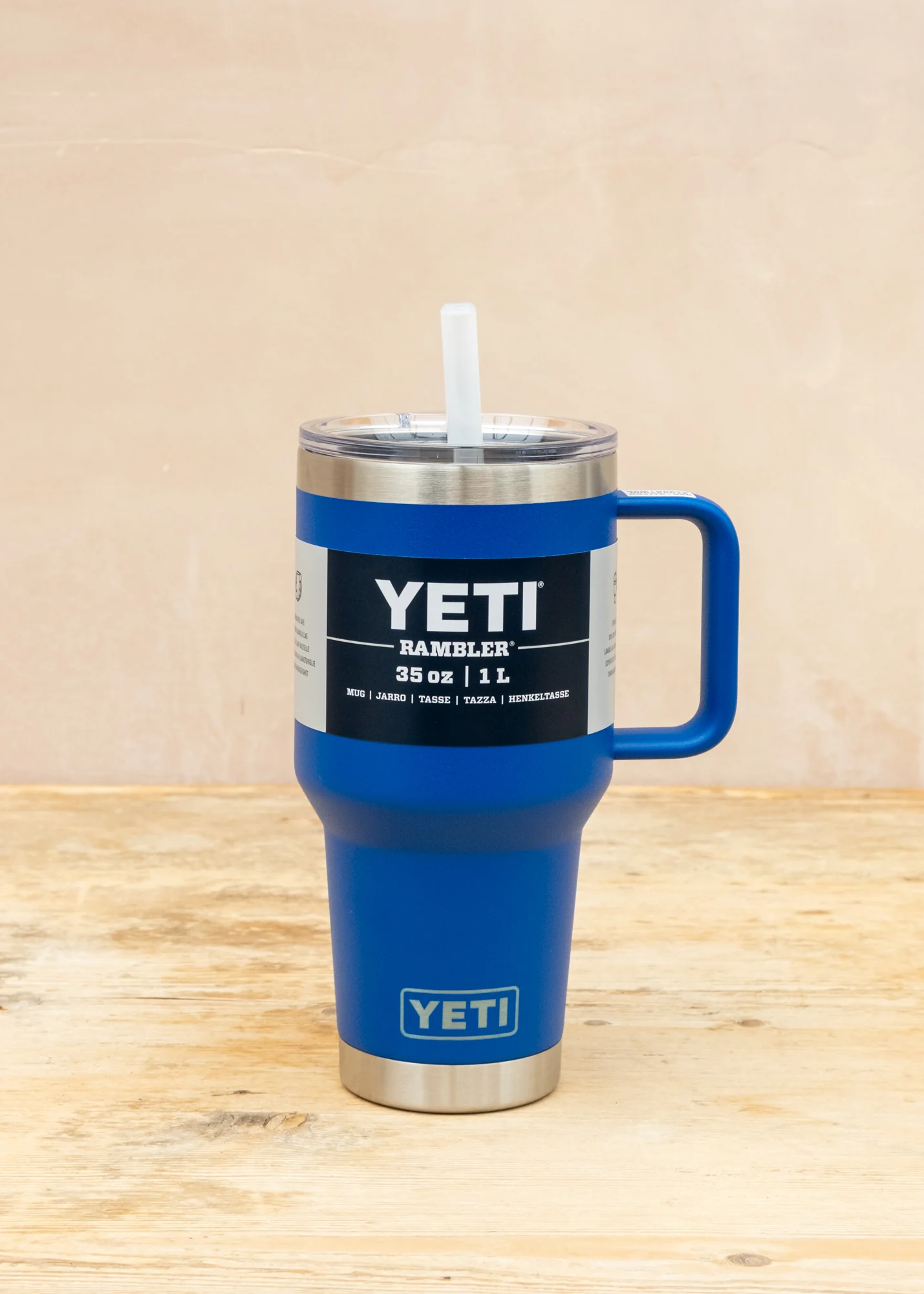 Rambler Straw Mug 35oz in Royal Blue